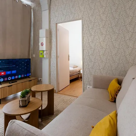 Le Balcon Fleuri - 9 Min Sanctuaires - Renove & Equipe - Calme Sur Cour - 4 Couchages * Лурд